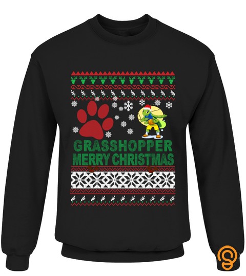 Grasshopper Ugly Christmas Sweater
