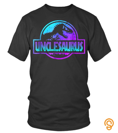 BestShirt Unclesaurus Funny Uncle Dinosaur Dad Dinosaur Gift T Shirt437 Tee