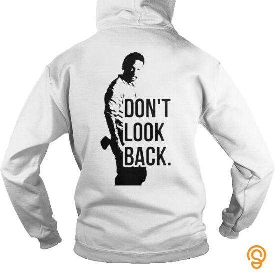 Embellished DONT LOOK BACK TWD Tee Shirts Graphic