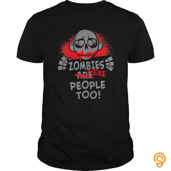 Designer Zombies Were People Too TWD T Shirts Saying Ideas
