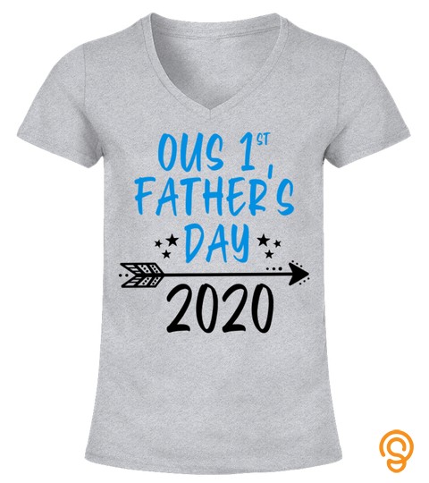 Our First Father's Day 2020 T Shirt, Dad And Son, Dad And Daughter, Matching Daddy & Baby, New Dad, Father Daughter Shirt, Father Son