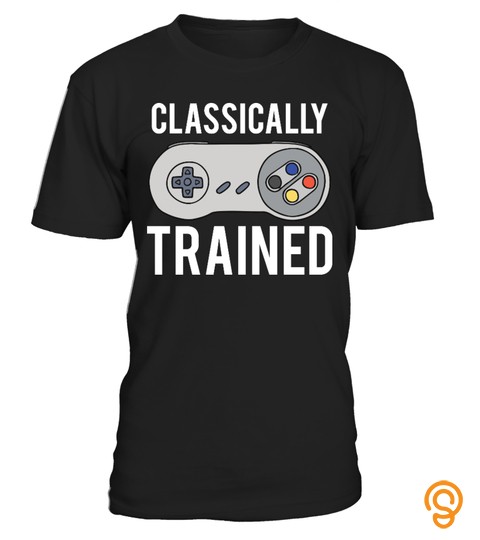 Classically Trained Video Game Tshirt