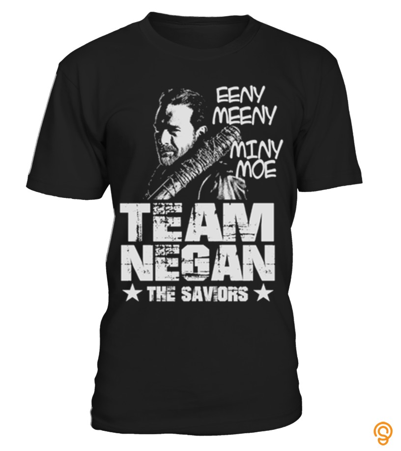 Attire TEAM NEGAN The Walking Dead TEAM LIMITED EDITION T Shirts Quotes