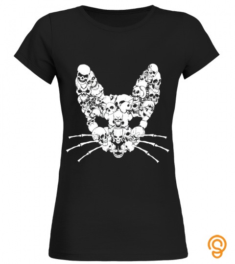 Cat Skull T Shirt