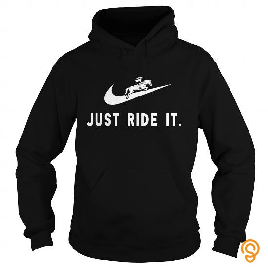 Cheery JUST RIDE IT Tee Shirts For Adults